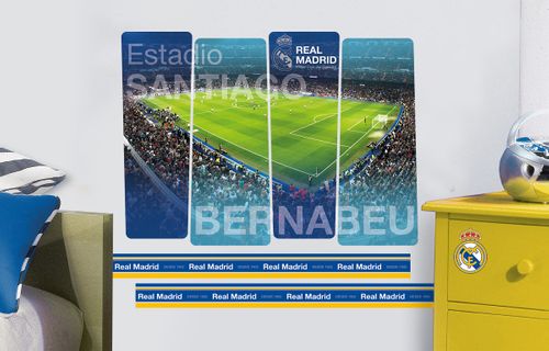 Real Madrid wall sticker stadium 1 sheet na Arena.pl
