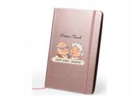 Notes metaliczny A5 nadruk UV prezent dla DZIADKÓW