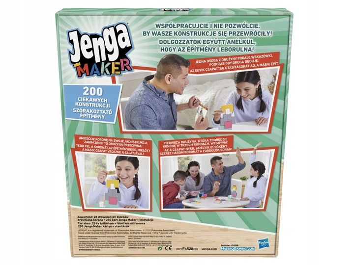 Gra Jenga Maker gra zręcznościowa GR0658 zdjęcie 7