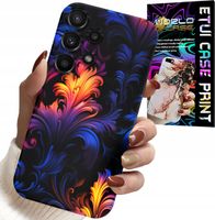 ETUI DO SAMSUNG GALAXY A32 4G - ABSTRAKCYJNE KOLOROWE WZORY + FOLIA