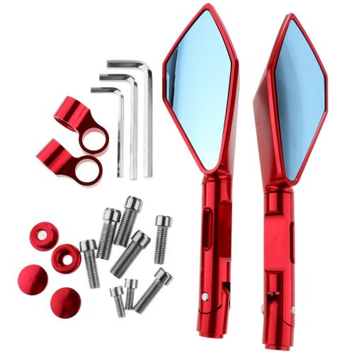 Lusterka motocyklowe uniwersalne, sportowe, ALU, CNC, M8, M10 na Arena.pl