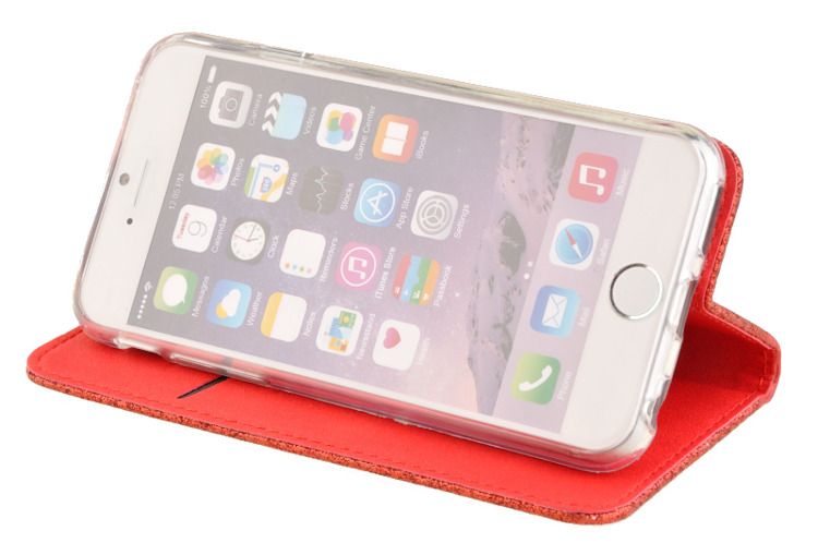 Etui Smart Brokat do APPLE iPhone 6 / 6S czerwony zdjęcie 8