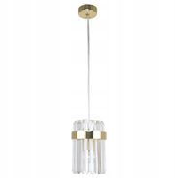 Light Prestige Lampa Wisząca Vetro 1xE14 Nowoczesna Szklana Złota