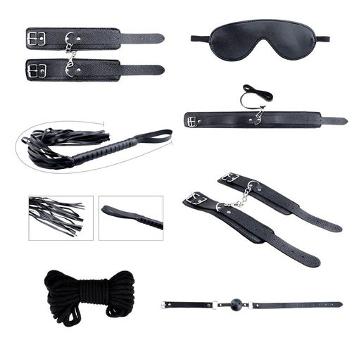 Secret Desires Black Bdsm Kit 8Pcs na Arena.pl