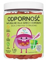 ŻELKI ODPORNOŚĆ 120SZT MYVITA