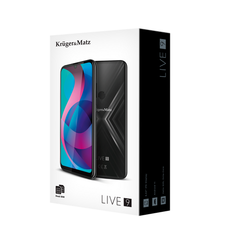 Smartfon Kruger&Matz LIVE 9 black na Arena.pl