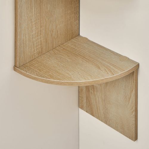 Regał Narożny Półka - sonoma - LBC072W11 na Arena.pl