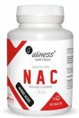 ALINESS NAC N-ACETYL-L-CYSTEINE 190MG 100 TABLETEK WĄTROBA DETOKSYKACJA