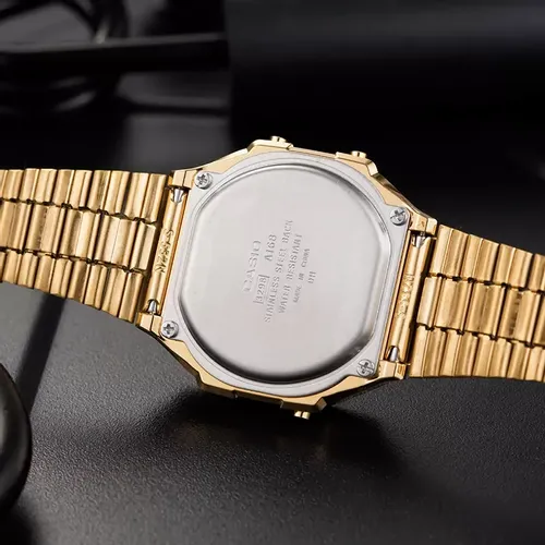 ZEGAREK MĘSKI CASIO A168WG-9W (zd088b) - KLASYKA + BOX na Arena.pl