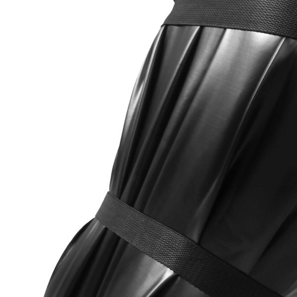 Body Bag With Nylon Straps - Black zdjęcie 9