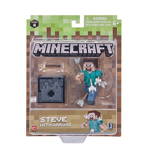 Figurka Steve ze strzałami Minecraft na Arena.pl