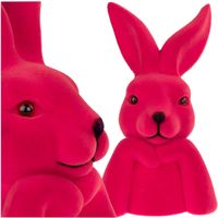 DUŻY ZAJĄC ZAJĄCZEK WELUROWY KRÓLIK WIELKANOCNY OZDOBA NA STROIK DUŻY