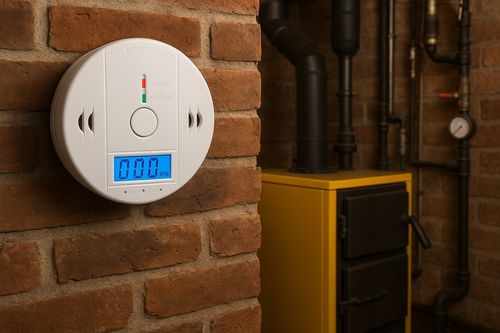 CZUJNIK CZUJKA CZADU TLENKU WĘGLA - CO- BEZPRZEWODOWY GŁOŚNY RIWALL na Arena.pl