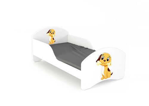 Łóżko dziecięce LEO2 160x70 białe na Arena.pl