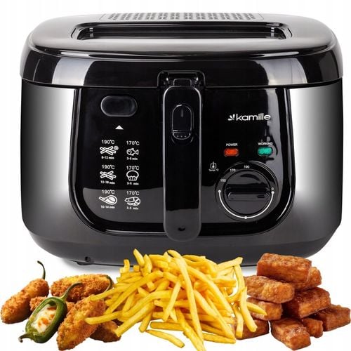 FRYTKOWNICA FRYTOWNICA 2,5L MOCNA ŁATWE SZYBKIE SMAŻENIE FRYTEK na Arena.pl