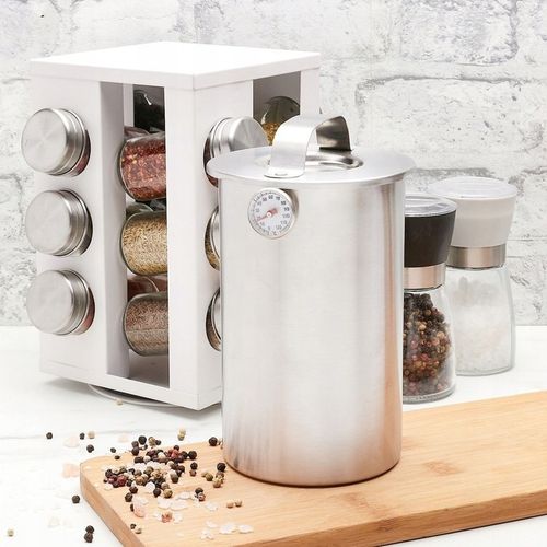 SZYNKOWAR z TERMOMETRE Zestaw Wędliniarski Garnek z SITKIEM 4L Konighoffer na Arena.pl