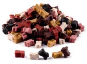 Miękkie i pyszne przysmaki do nagradzania małego psa - Maced Mix Słoik 300g
