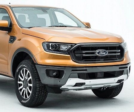 Ford Ranger - Chromowane Listwy Grill Chrom Atrapy Zderzaka Tuning na Arena.pl