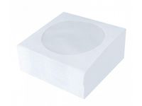 KOPERTA biała na CD/DVD z okienkiem zestaw 100szt