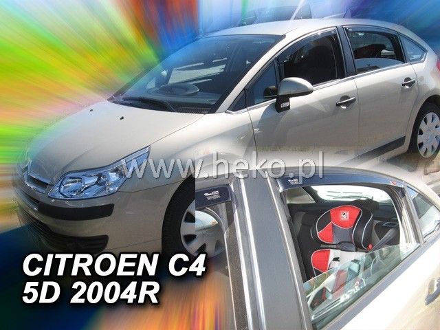 Owiewki Citroen C4 5d. HTB 2004-2010r. Z TYŁAMI zdjęcie 2