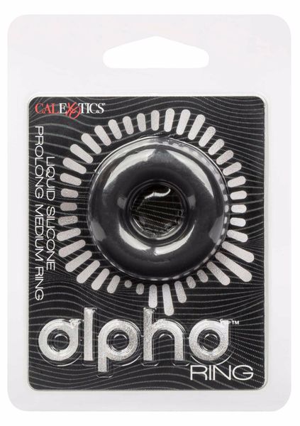 Alpha Prolong Medium Ring Black zdjęcie 10