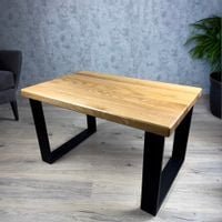 STOLIK KAWOWY 85x55 CM GRUBE LITE DREWNO DĄB