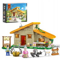 LUMIBRICKS Farmstead Cheese House Zestaw klocków z oświetleniem LED 867szt.
