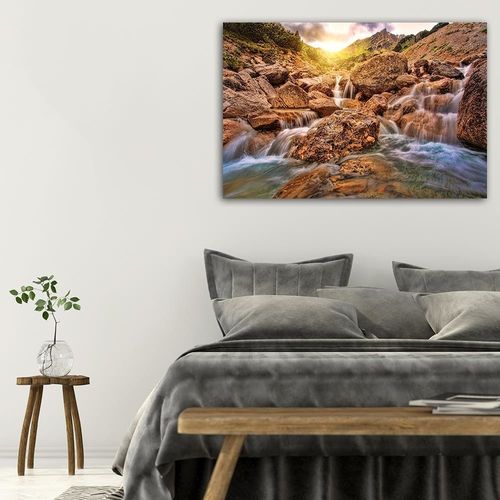 Deco Panel, Kamienny wodospad 90x60 na Arena.pl