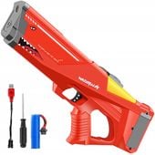 PISTOLET NA WODĘ ELEKTRYCZNY MIOTACZ DLA DZIECI ładowanie USB zasięg