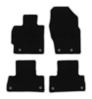 Dywaniki welurowe CARLUX-SILVER Mazda CX-7 2009-2012 czarne/srebrne