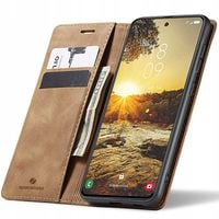 Spacecase Wallet Galaxy S24 Light Brown