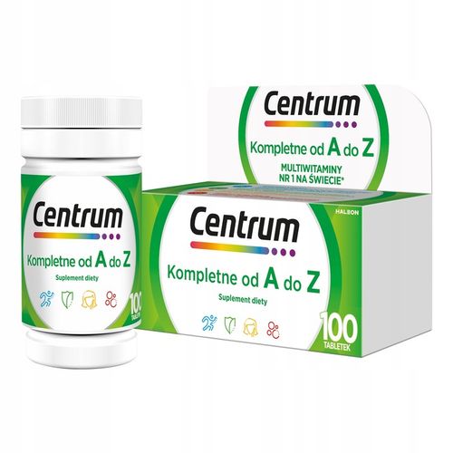 Centrum kompletne A do Z 100 tabl Multiwitamina na Arena.pl