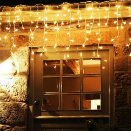 GIRLANDA LED ŚWIĄTECZNA 5M 150 LAMPEK KURTYNA DO DOMU WNĘTRZA NA ZEWNĄTRZ na Arena.pl