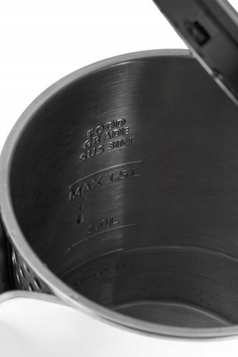 Czajnik elektryczny double wall 1,5 l biały RK3300 na Arena.pl