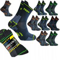 ~9 PAR Skarpety Robocze WORK MOCNE ANTYBAKTRYJNE +