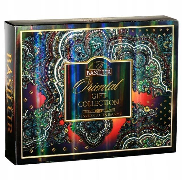 Zestaw herbat Basilur Oriental Collection 6 rodzajów 60 saszetek 110 g zdjęcie 1