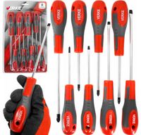 ZESTAW WKRĘTAKÓW ŚRUBOKRĘTÓW WKRĘTAKI ŚRUBOKRĘTY PŁASKIE KRZYŻAKOWE