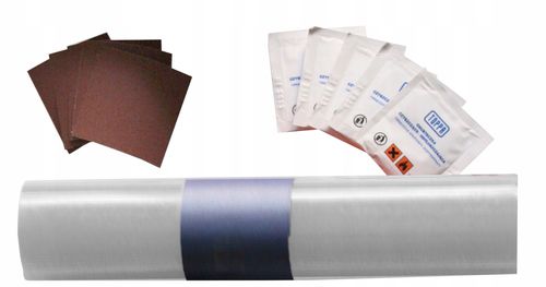 zestaw naprawczy do łatania plandek 220x32cm srebrny na Arena.pl