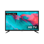 telewizor kruger&matz 24" hd dvb-t2 h.265 hevc   230/12v