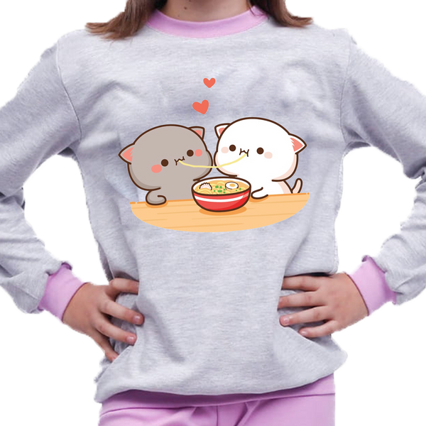 Piżama dziecięca Bubu Loves Dudu zdjęcie 1