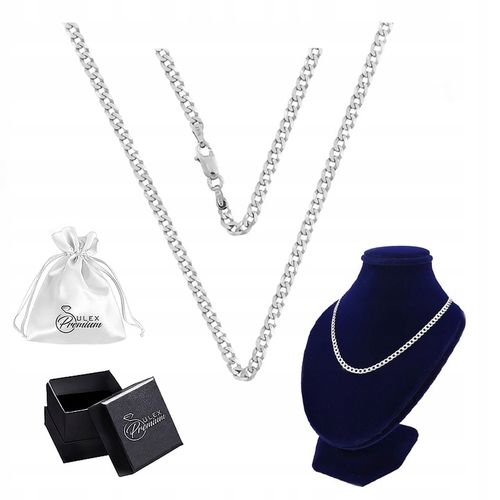 Łańcuszek srebrny pr. 925 PANCERKA do Zawieszek dla Niego | 50 cm x 3.5 mm na Arena.pl