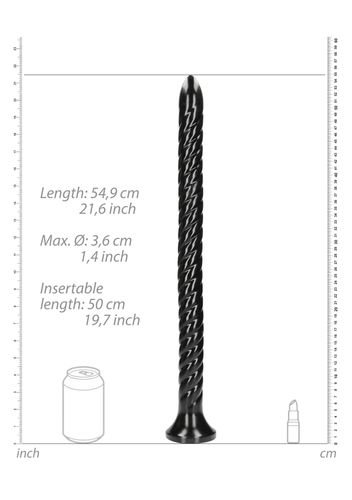 swirled anal snake - 20''/ 50 cm na Arena.pl