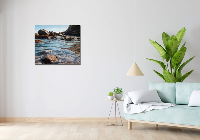 Obraz 70x60cm Harmonia Przybrzeżna zdjęcie 2
