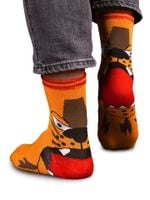 Skarpety bawełniane paszcza tygrysa na pięcie 39-42 YOCLUB