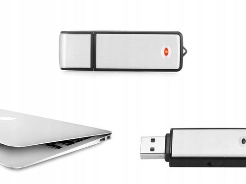 MINI DYKTAFON SZPIEGOWSKI PODSŁUCH PENDRIVE USB na Arena.pl