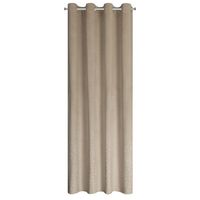 Zasłona na przelotkach welwetowa z diamencikami ARIADNA 140X250 beżowa