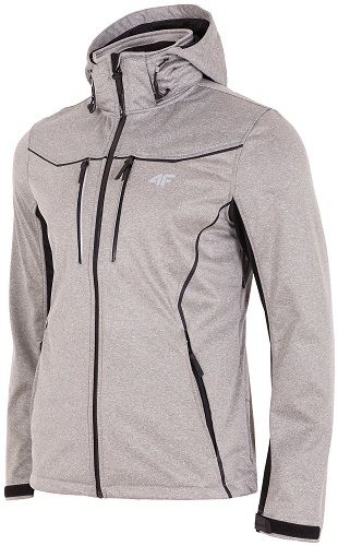 Softshell męski 4F H4L18-SFM005 M szary melanż na Arena.pl
