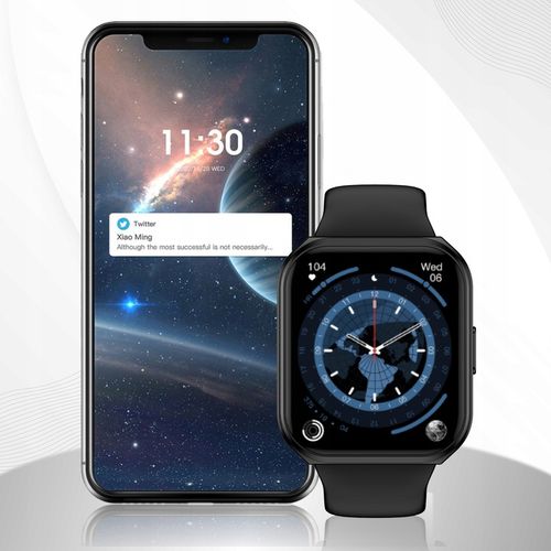 SMARTWATCH MĘSKI ROZMOWY ZEGAREK SPORTOWY GRY MENU POLSKIE POMIARY SMS na Arena.pl