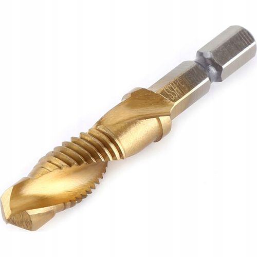 Wiertła gwintujące tytanowane M3-M10 6 szt. SilverTools na Arena.pl