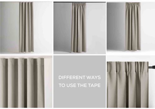 CURT/AH/BLACKOUT/PLEAT/L.BEIGE/140X245/1PC na Arena.pl